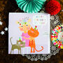 Happy Birthday Kittens Card, thumbnail 5 of 5