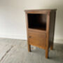 1930’s Vintage Mid Century Bedside Cabinet, thumbnail 10 of 10
