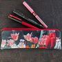 Tulip Velvet Pencil Case, thumbnail 2 of 5