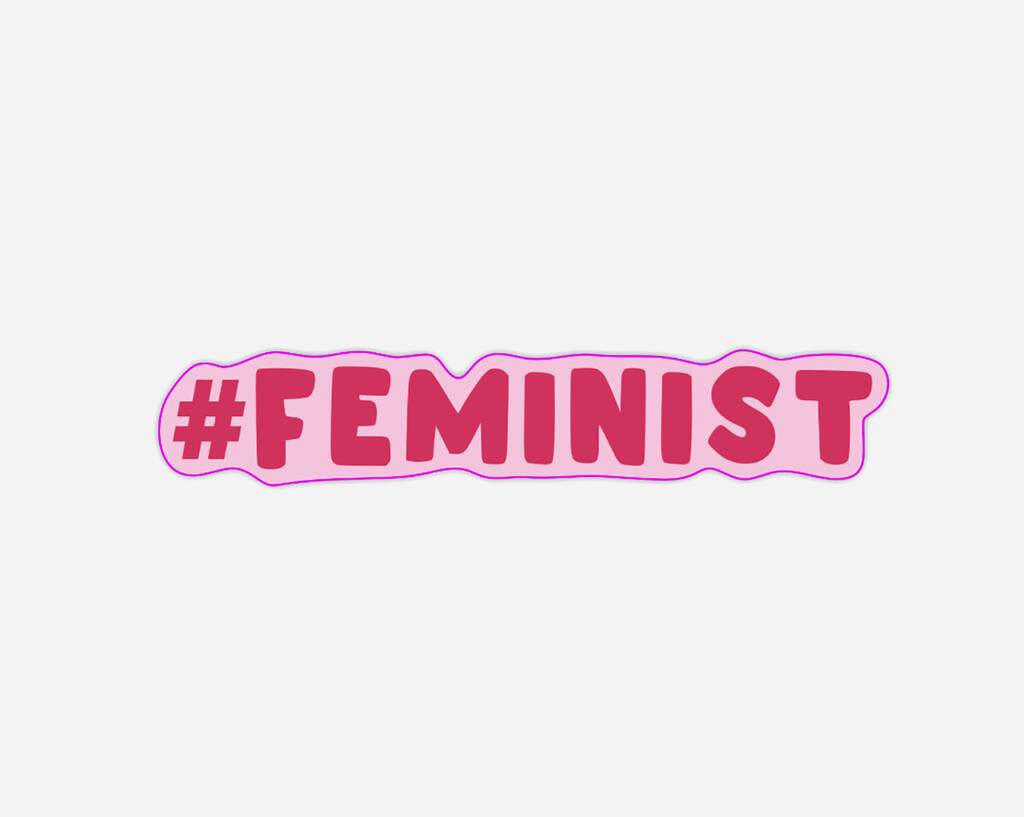 #Feminist Sticker