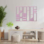 Abstract Geometry: Modern Wooden Wall Art For Homes, thumbnail 7 of 12