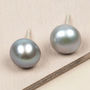 Sterling Silver Freshwater Pearl Earrings, thumbnail 9 of 10