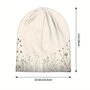 Soft Chemo Headwear Beanie Hat Bandana Various Florals, thumbnail 6 of 12