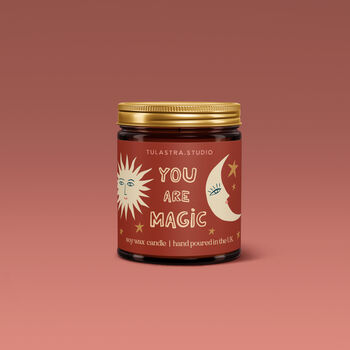 You Are Magic Scented Candle Stocking Filler Gift, 8 of 11