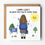 Customisable First Day Of School Card For Girls, thumbnail 9 of 10