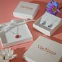 Personalized Open Daisy Pendant Necklace, thumbnail 11 of 11