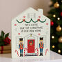 Personalised Nutcracker Christmas House Ornament, thumbnail 3 of 4
