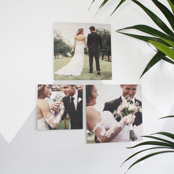 Wedding Anniversary Wooden Photo Tiles In A Box, 4 of 12