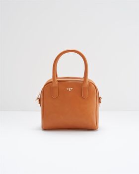 Eloise Mini Bowling Bag Tan, 2 of 6