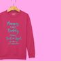 'Mummy And Daddy Finally Tied The Knot' Boys/Girls Wedding Sweatshirt, thumbnail 4 of 12