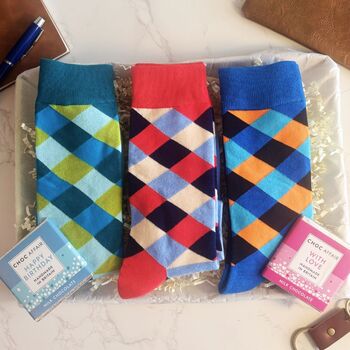 Men’s Father’s Day Sock Gift Box, 2 of 7
