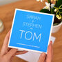 Personalised New Addition Baby Card, thumbnail 2 of 4