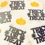 25 X Trick Or Treat Confetti, Pumpkin, Halloween Party Table Decor, thumbnail 2 of 5