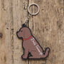 Personalised Father's Day Keyring From The Dog, thumbnail 7 of 12