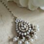 Antique Kundan And Pearl Tikka, thumbnail 1 of 4