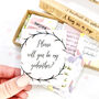 Godmother Proposal Gift | 'Will You Be My Godmother' Tea Gift | New Mum, thumbnail 9 of 12