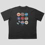Formula One Legends Beer Mat Oversized T Shirt, thumbnail 1 of 10