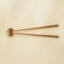 Personalised Wood Chopsticks+Rest:Perfect Engraved Gift, thumbnail 4 of 11