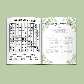 Personalised Children's Wedding Activity Book, 5 of 7