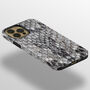 Grey Python Snakeskin Tough Case For iPhone, thumbnail 2 of 4