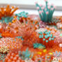 Orange Embroidered Coral Reef, thumbnail 11 of 12