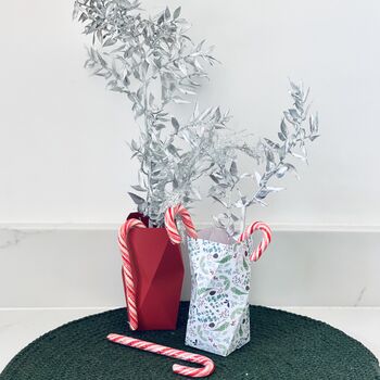 Fold Your Own Christmas Vase, 2 of 6