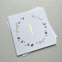 Edith Floral Table Numbers, thumbnail 2 of 5