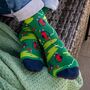 Men's Bamboo Socks Golf Putting Green, thumbnail 1 of 5