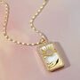 Pearl Or Lapis Sun Pendant On Gold Filled Chain, thumbnail 5 of 9