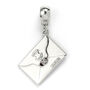 Harry Potter Hogwarts Acceptance Letter Slider Charm Silver, thumbnail 1 of 3