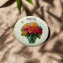 Chrysanthemums Birth Flower Marble November, thumbnail 1 of 3