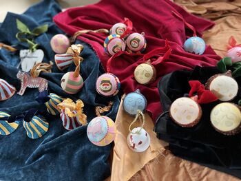 Hand Painted Papier Mâché Marmite Bauble, 6 of 8