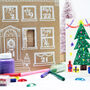 Family Fun Christmas Advent Calendar House, thumbnail 3 of 4