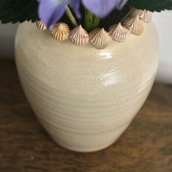 Ceramic Vase In Peach, 4 of 4