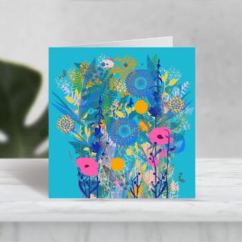 Six Floral Inspired Blank Greeting Cards, 3 of 7