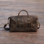 Genuine Leather Holdall Large, thumbnail 7 of 12