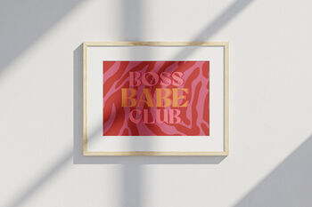 Boss Babe Club Print, 2 of 3