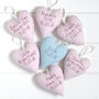 Personalised Hanging Heart Bridesmaid Gift, thumbnail 8 of 12