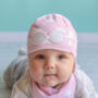 Pink Clouds Aviator Hat, thumbnail 2 of 4