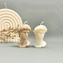 Statue Of David Bust Candle Roman Sculpture Gift, thumbnail 1 of 11