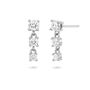 Short Crystal Gemstone Drop Earrings, thumbnail 6 of 8