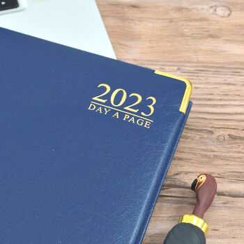 Personalised Day A Page 2023 Diary Elegant Design, 2 of 12