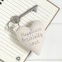 Personalised Heart Keyring Gift For Her, thumbnail 7 of 12
