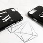 Black And White Personalised Phone Case, thumbnail 8 of 9