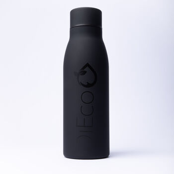 Qi Eco Hydrate Insulated Slim Bottle Charcoal Edition, 2 of 10
