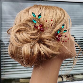 Christmas Hair Pin Set Of Two, 11 of 11