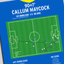 Callum Maycock Goal League Two 2024 Afc Wimbledon Print, thumbnail 2 of 2