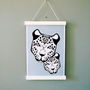Snow Leopard Giclee Print, thumbnail 3 of 6