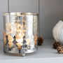 Silver Christmas Tree Tea Light Holder, thumbnail 2 of 3