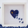 Personalised Butterfly Memorial, Framed Butterfly Heart, thumbnail 2 of 5